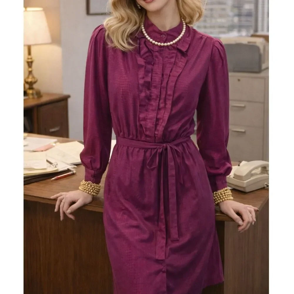 Vintage 80s dress.  Size 12